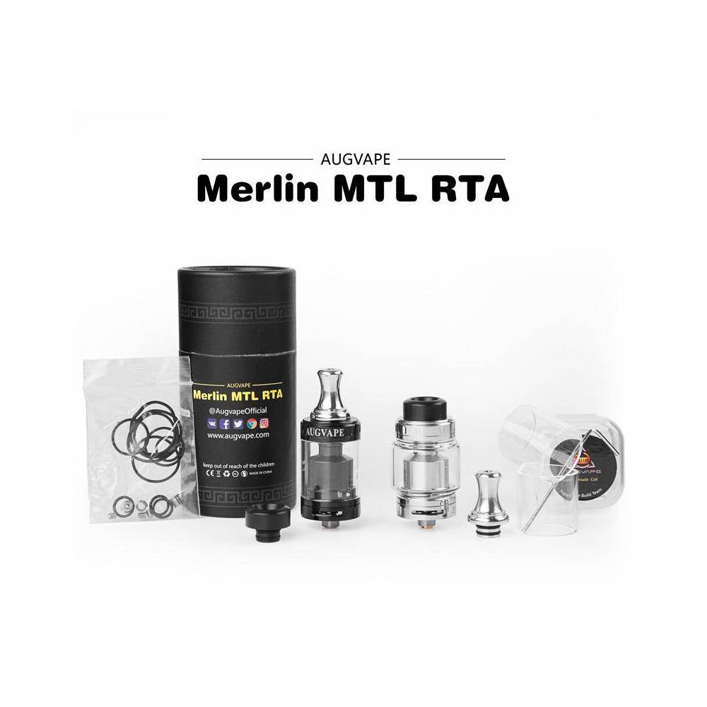 Augvape Merlin MTL RTA 2ml Ατμοποιητής